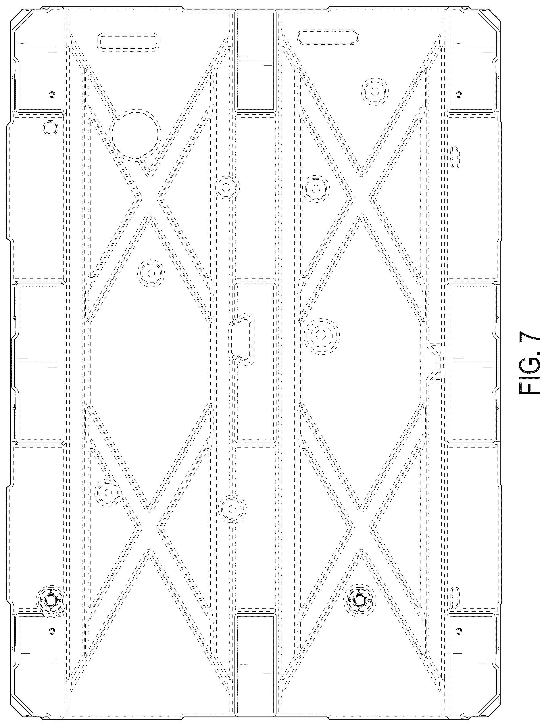 Patent USD1076043 Figure 7 – Ruggedized environmental control unit base