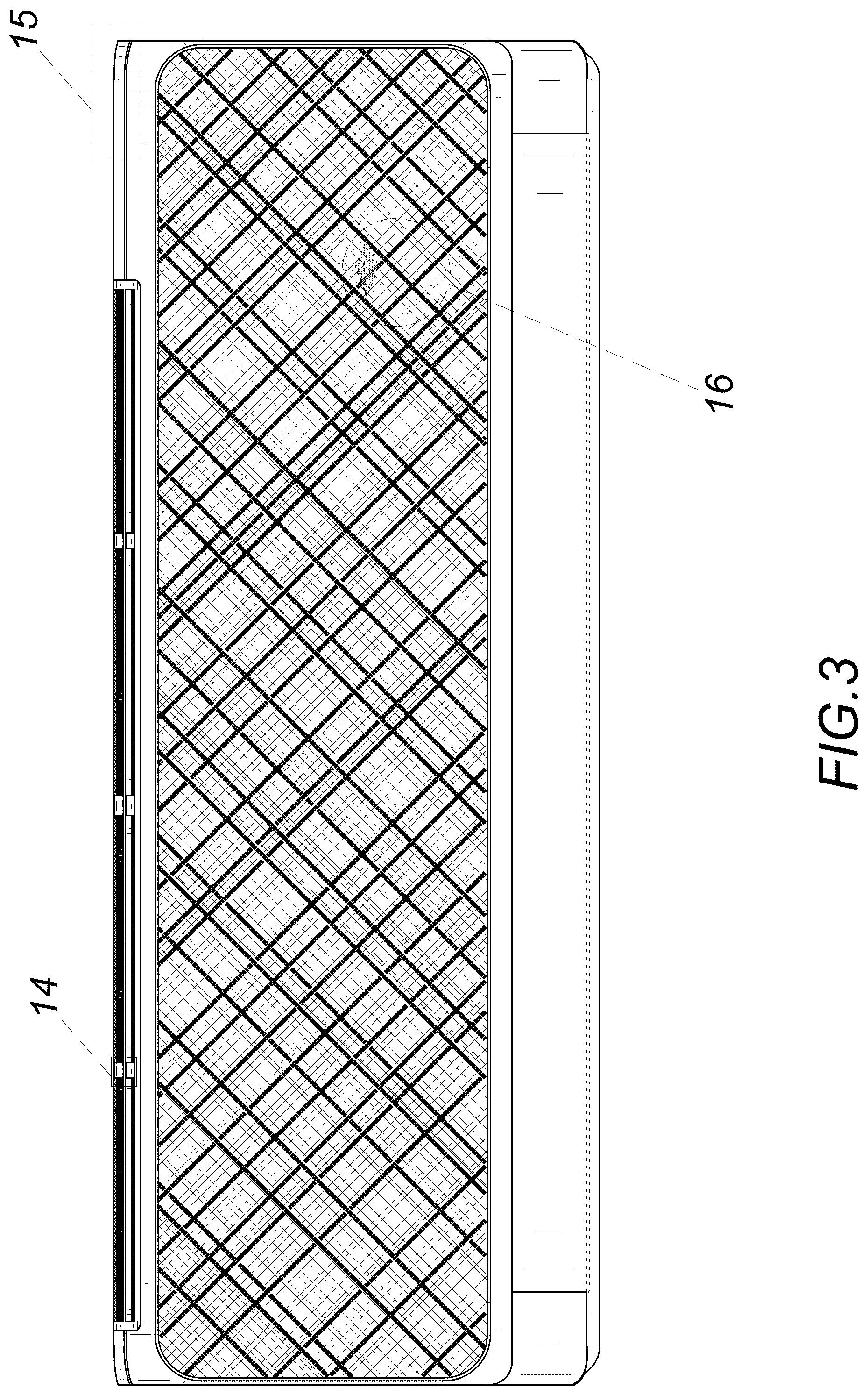 Patent USD1076044 Figure 3 – Air conditioner