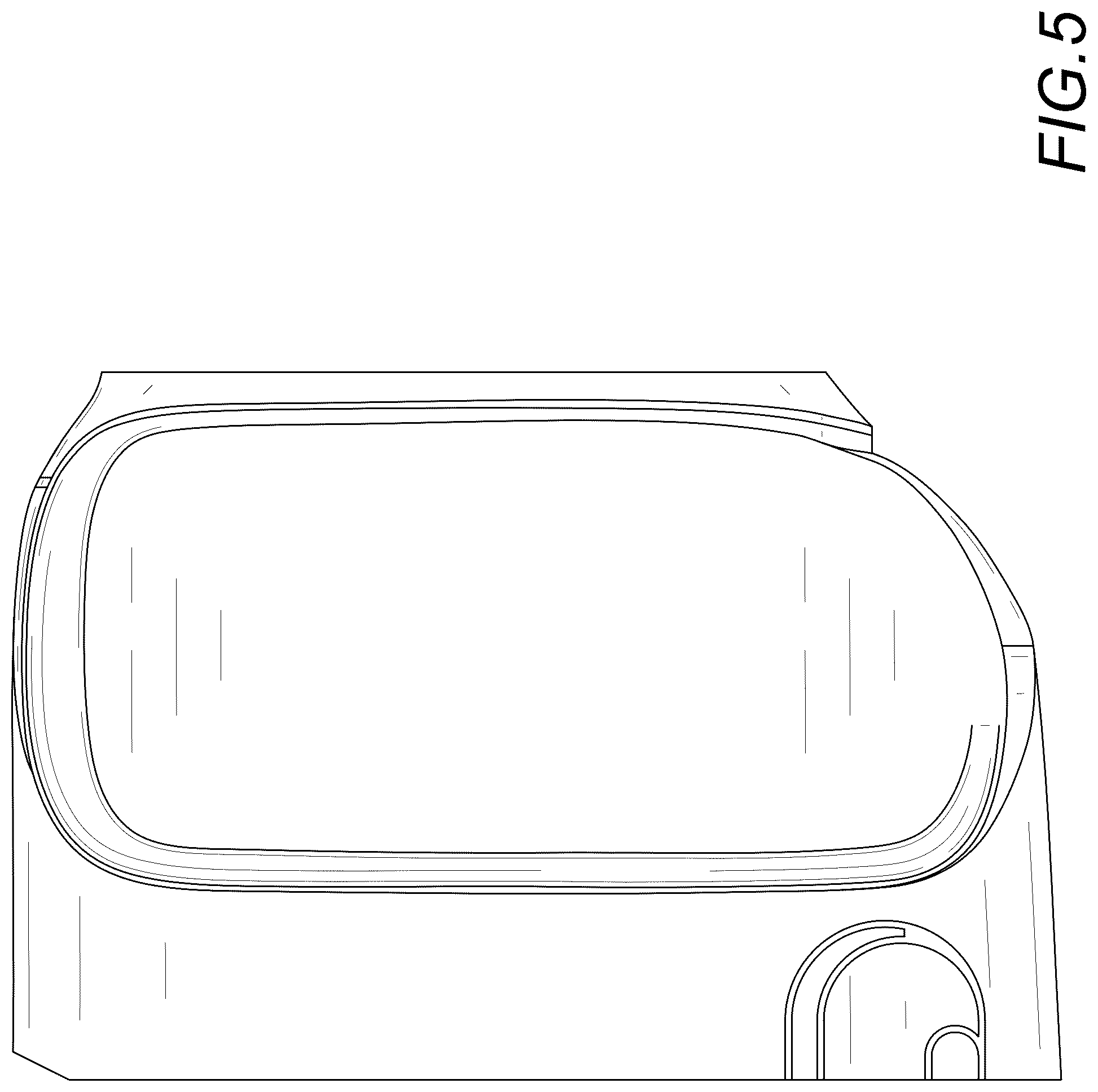 Patent USD1076044 Figure 5 – Air conditioner
