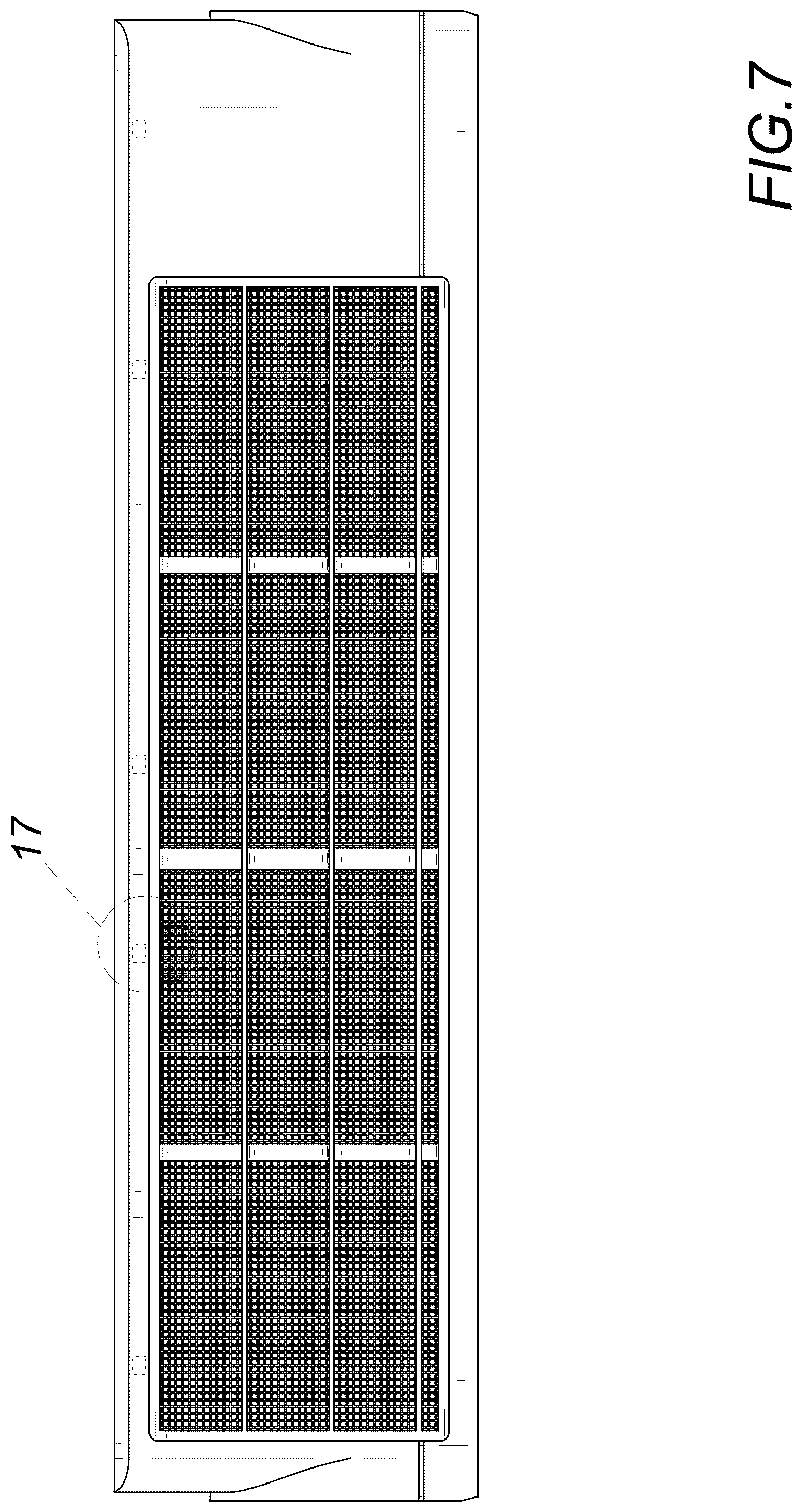 Patent USD1076044 Figure 7 – Air conditioner