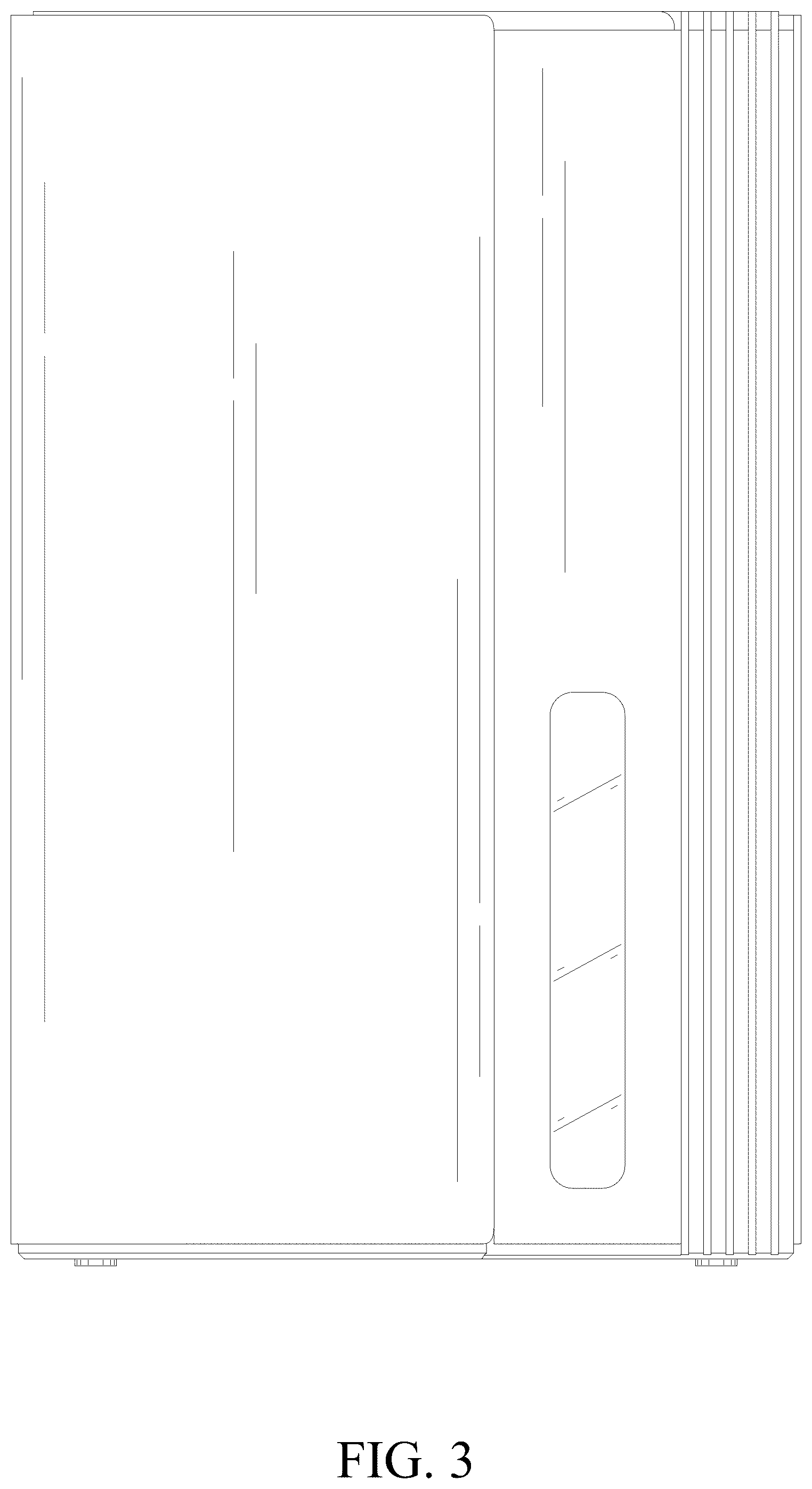 Patent USD1076045 Figure 3 – Dehumidifier
