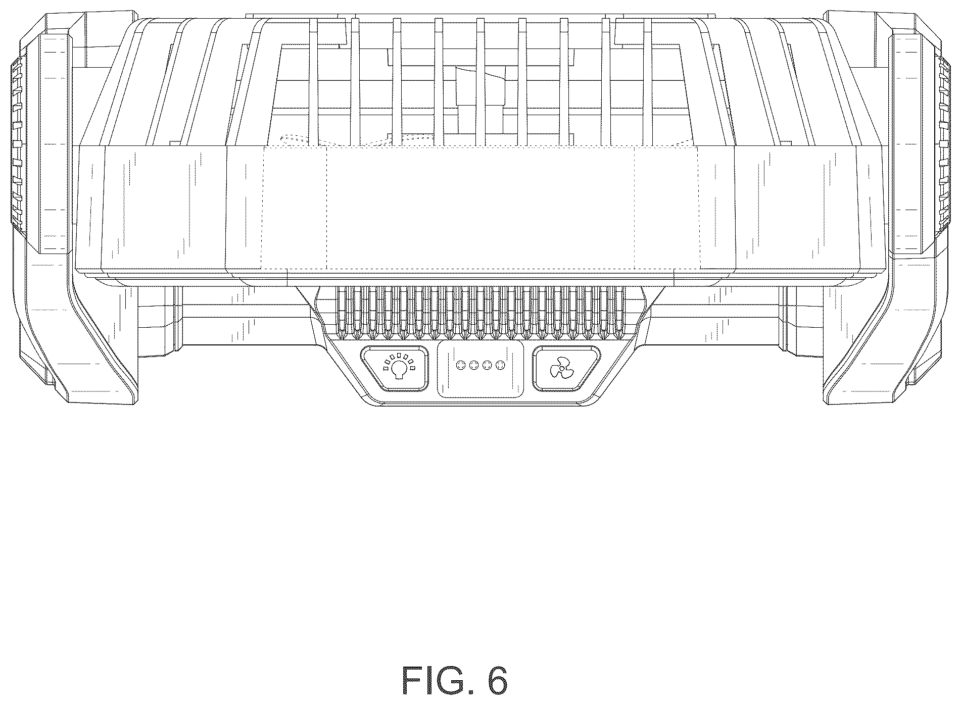 Patent USD1076047 Figure 6 – Camping fan