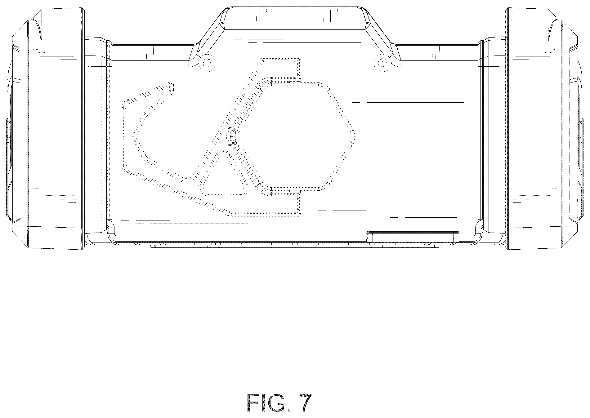 Patent USD1076047 Figure 7 – Camping fan