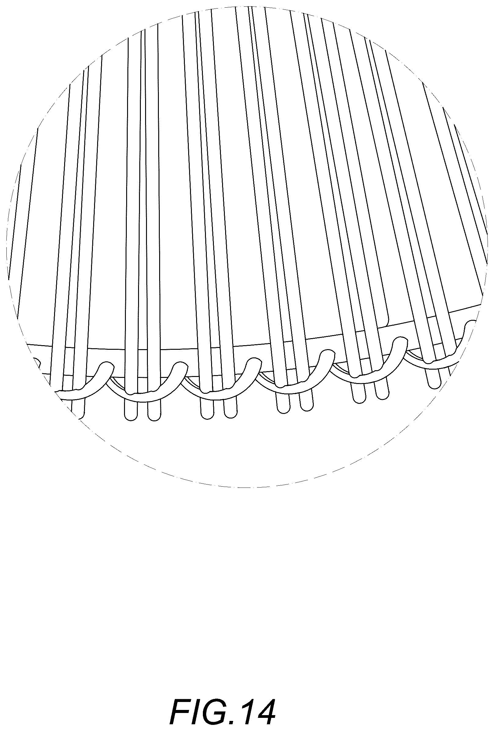 Patent USD1076051 Figure 14 – Ceiling fan with light