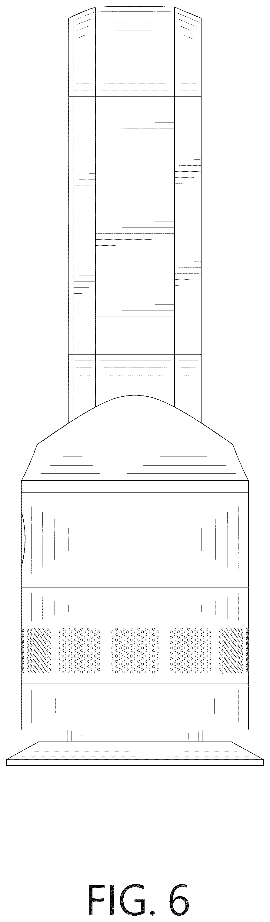 Patent USD1076053 Figure 6 – Bladeless fan