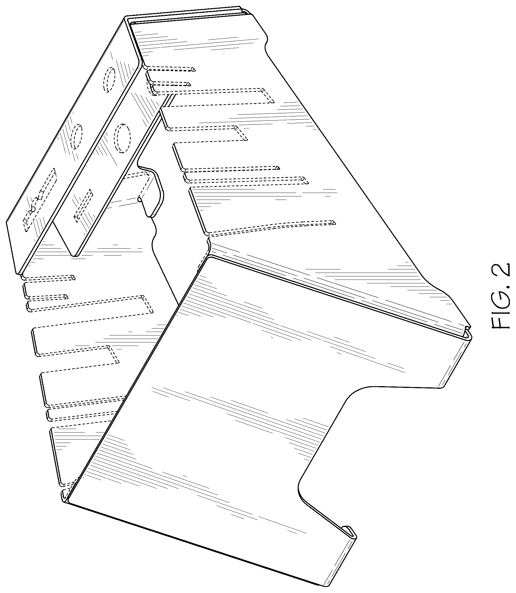 Patent USD1076054 Figure 2 – Fire pit accessory storage caddy