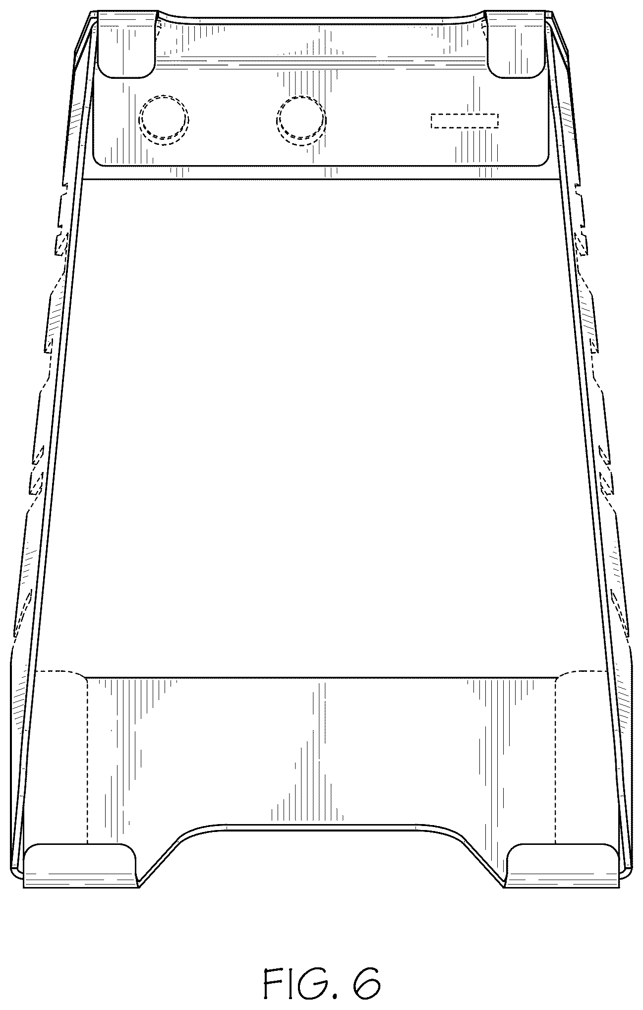 Patent USD1076054 Figure 5 – Fire pit accessory storage caddy