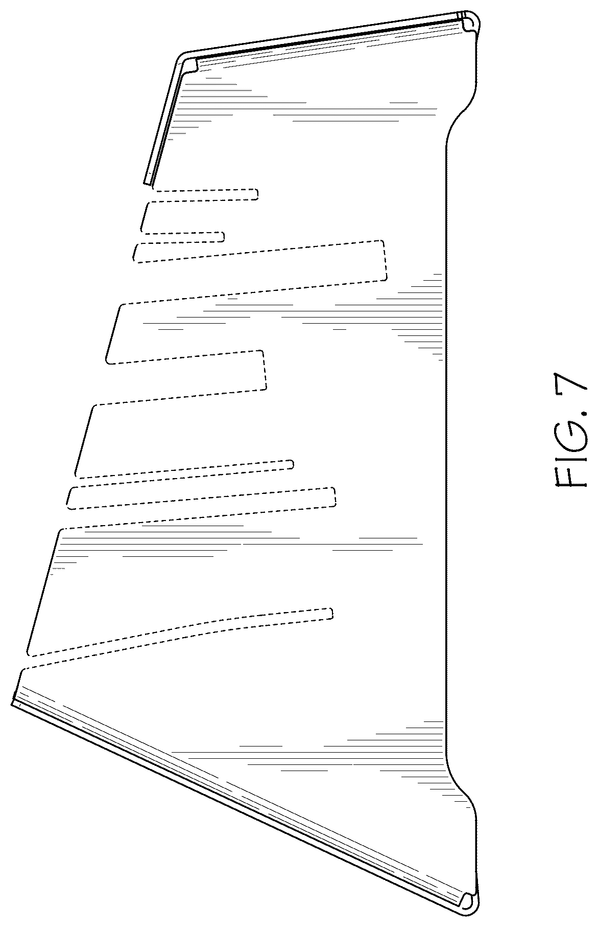 Patent USD1076054 Figure 6 – Fire pit accessory storage caddy
