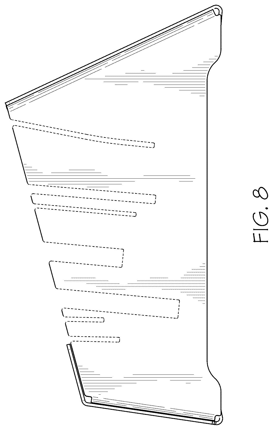 Patent USD1076054 Figure 7 – Fire pit accessory storage caddy