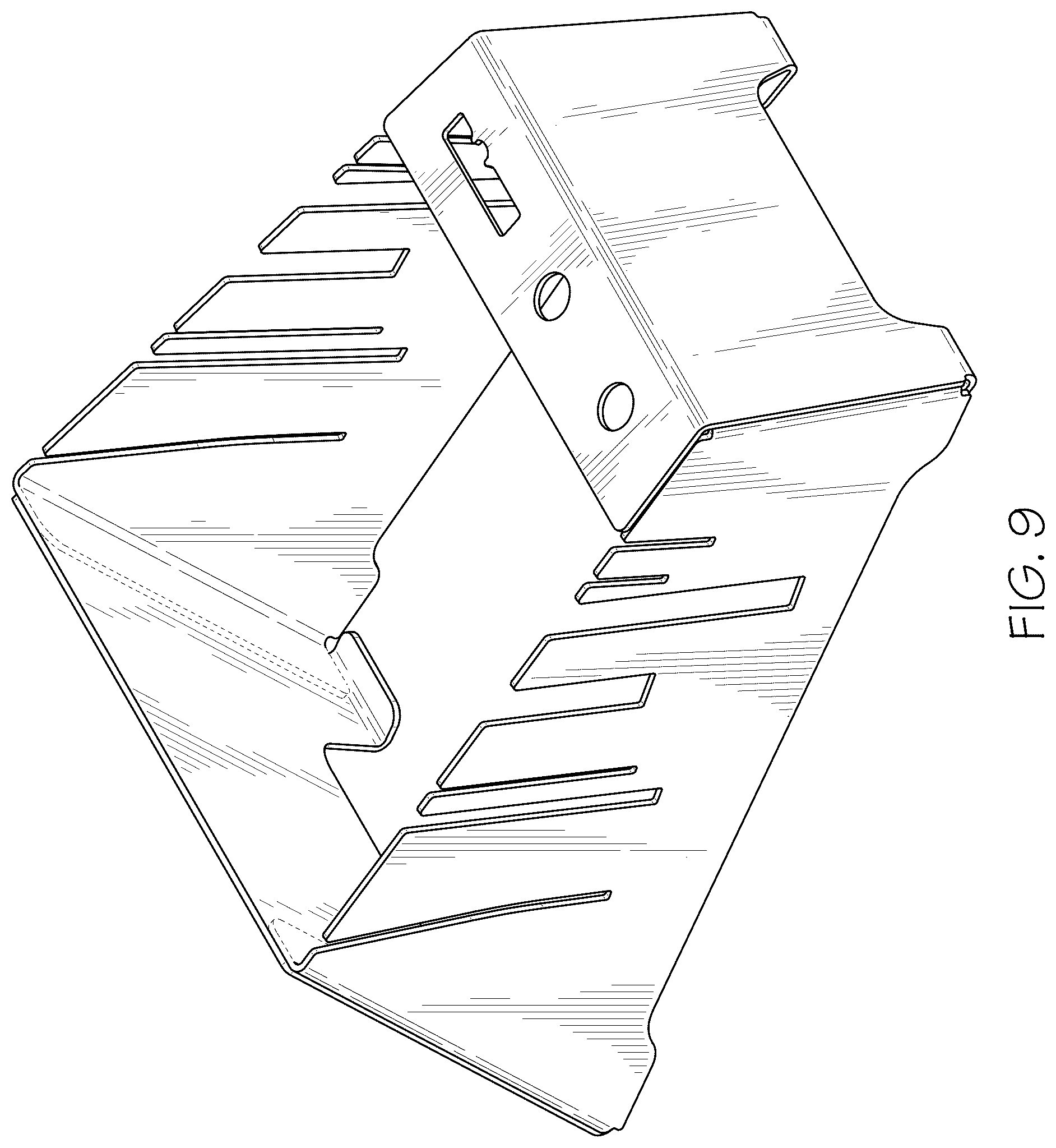Patent USD1076054 Figure 8 – Fire pit accessory storage caddy