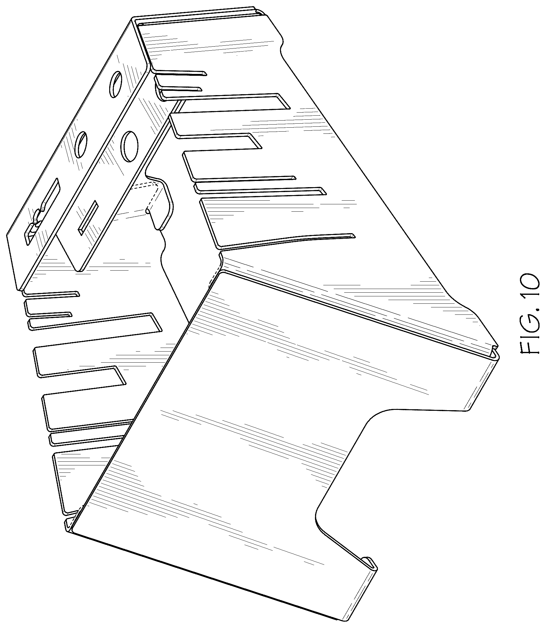 Patent USD1076054 Figure 9 – Fire pit accessory storage caddy
