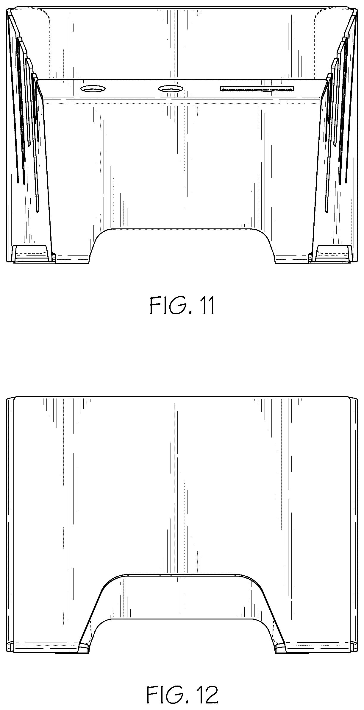 Patent USD1076054 Figure 10 – Fire pit accessory storage caddy