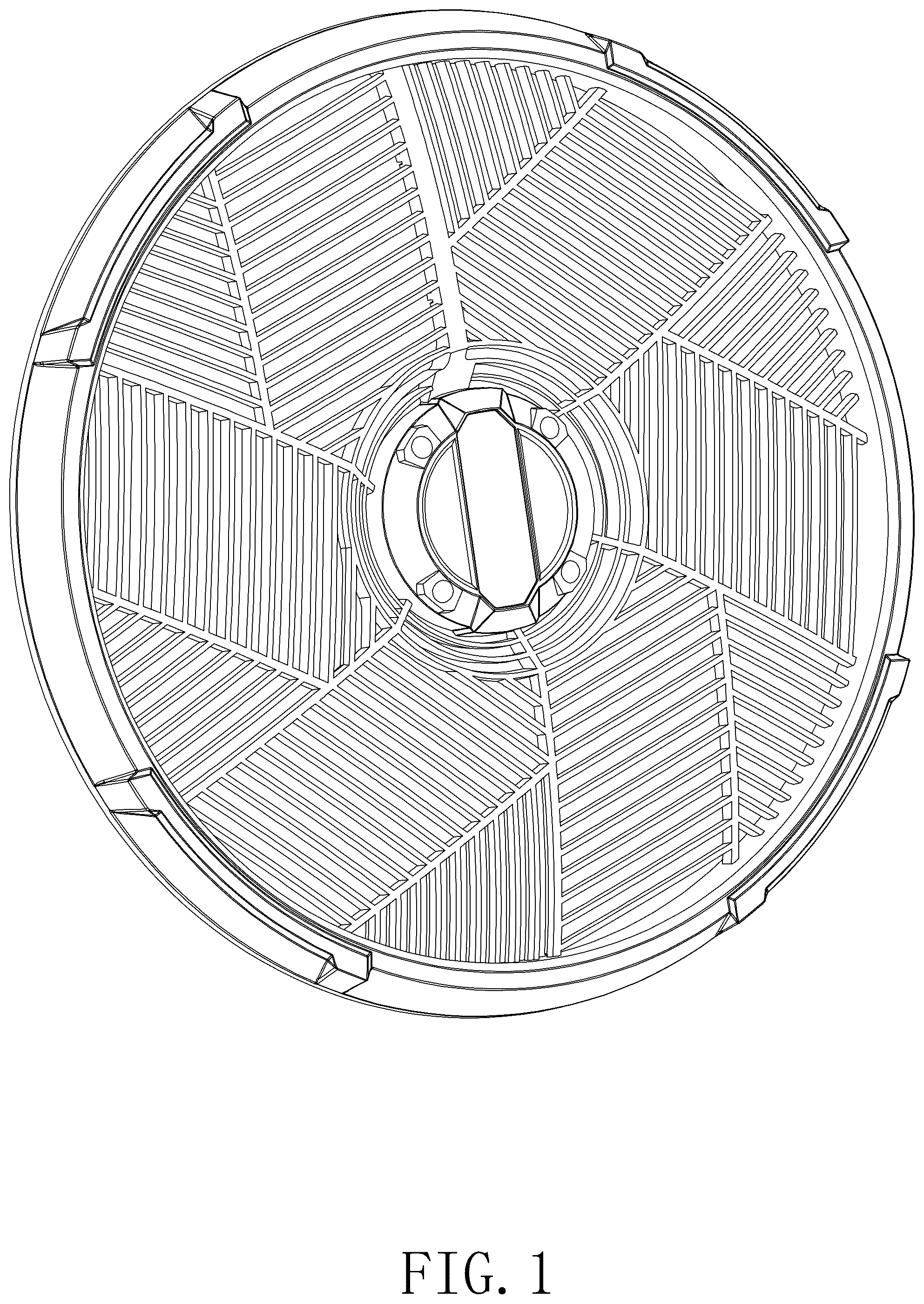 Patent USD1076055 — Fan guard — Figure 1