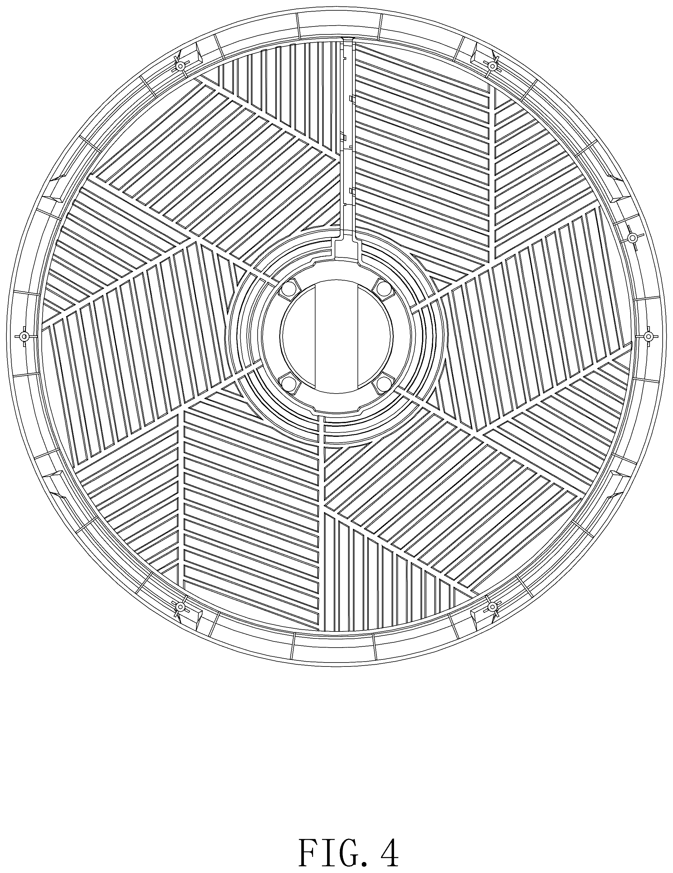 Patent USD1076055 Figure 4 – Fan guard