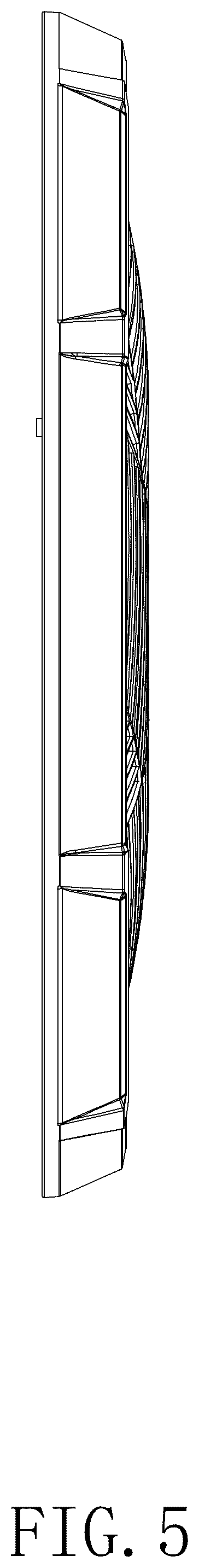 Patent USD1076055 Figure 5 – Fan guard
