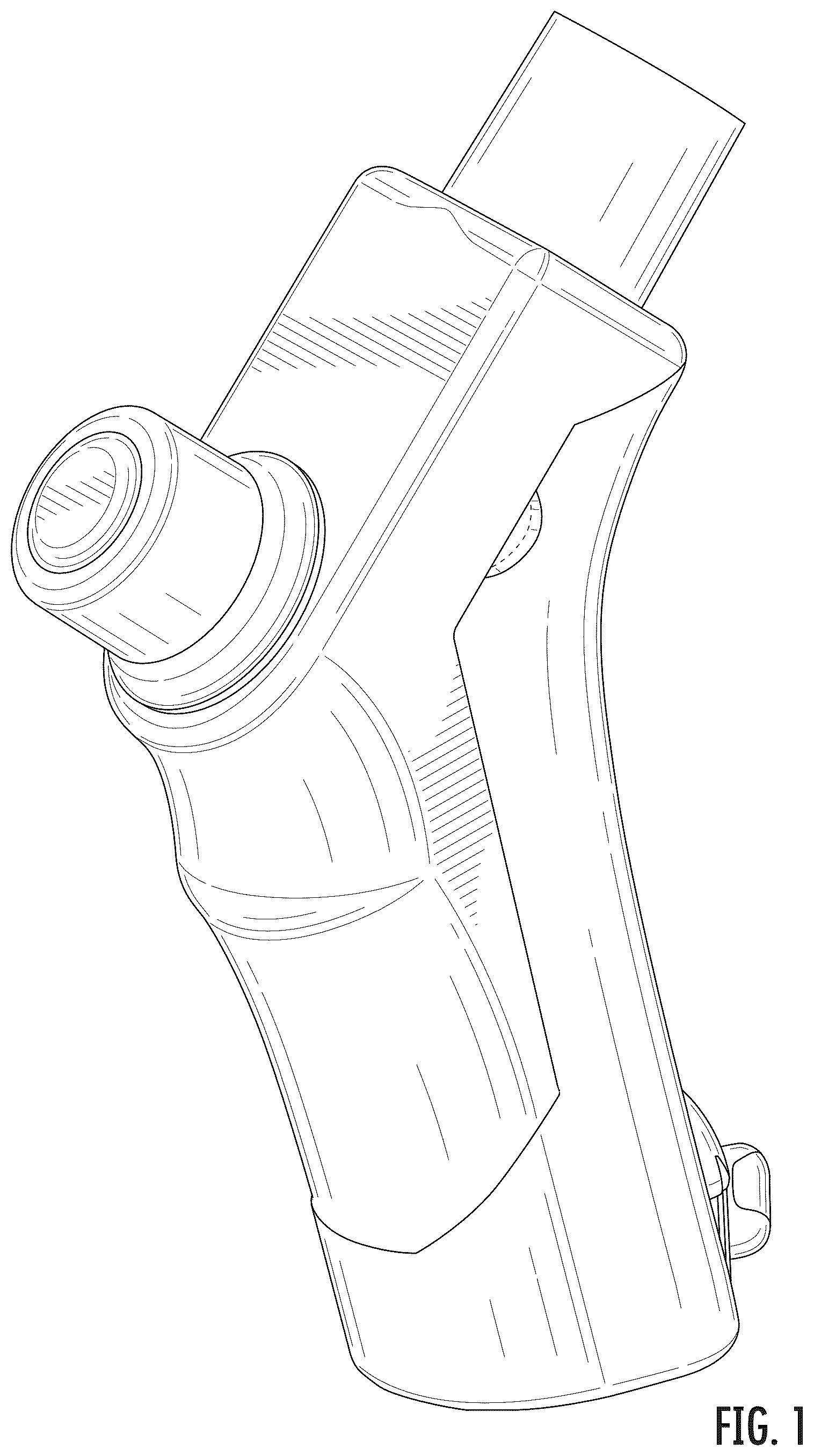Patent USD1076056 Figure 1 – Oscillating positive expiratory pressure device