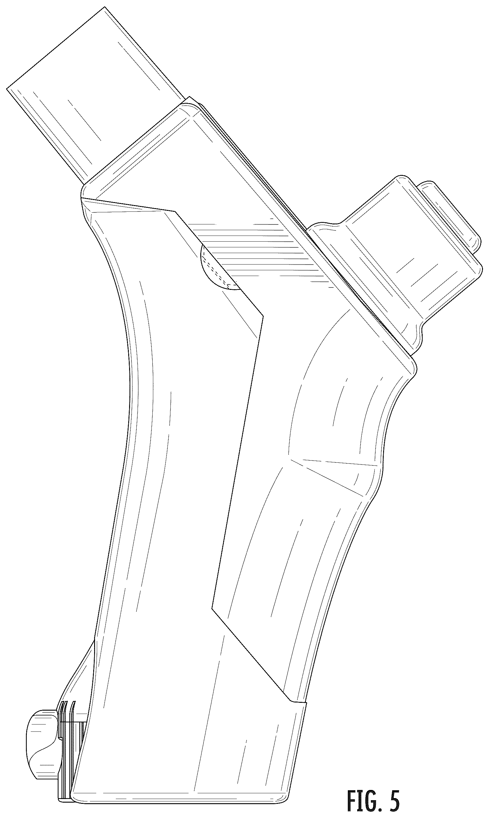Patent USD1076056 Figure 5 – Oscillating positive expiratory pressure device