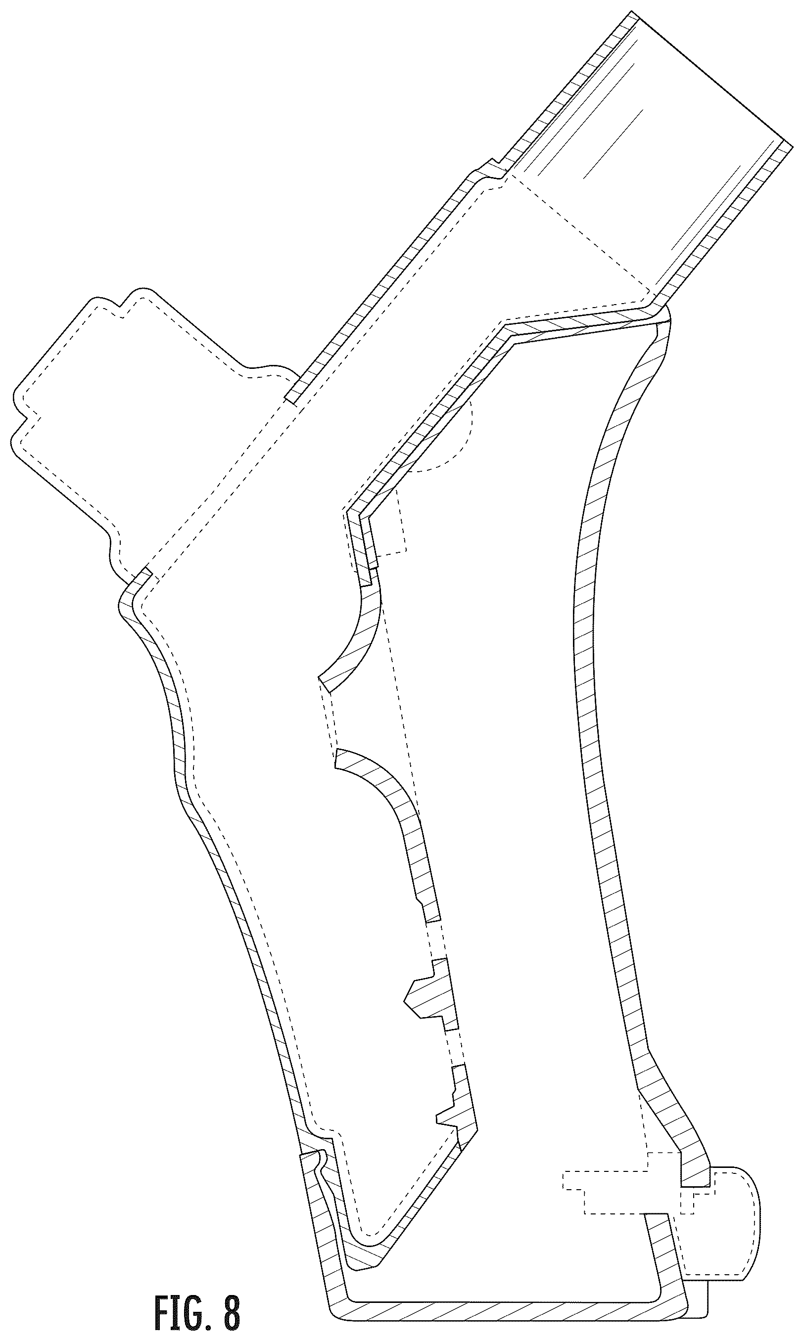 Patent USD1076056 Figure 8 – Oscillating positive expiratory pressure device