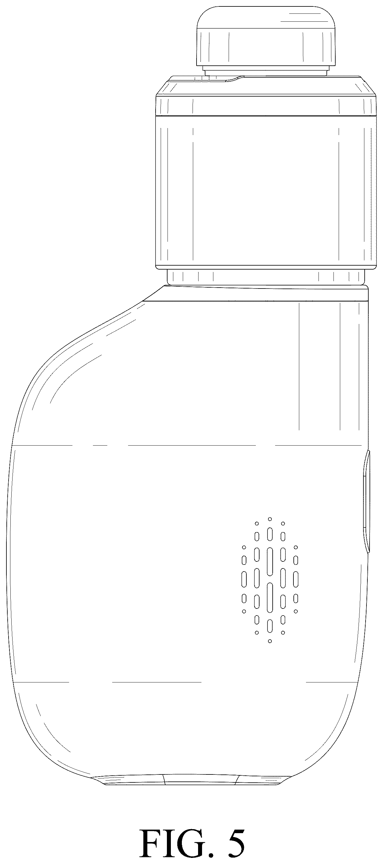 Patent USD1076057 Figure 5 – Portable ultrasonic nebulizer
