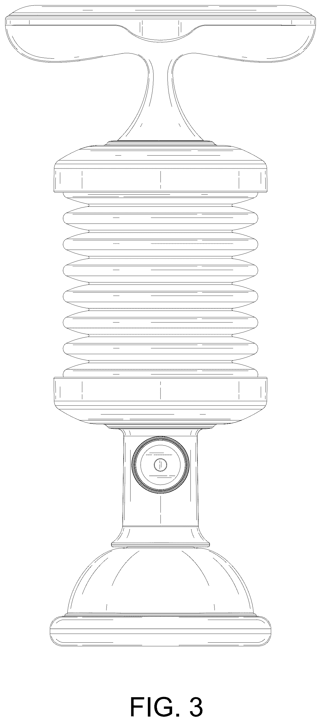 Patent USD1076058 Figure 3 – Choking rescue device