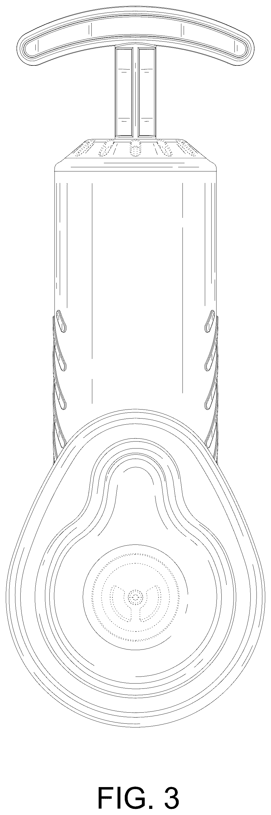 Patent USD1076059 Figure 3 – Choking rescue device