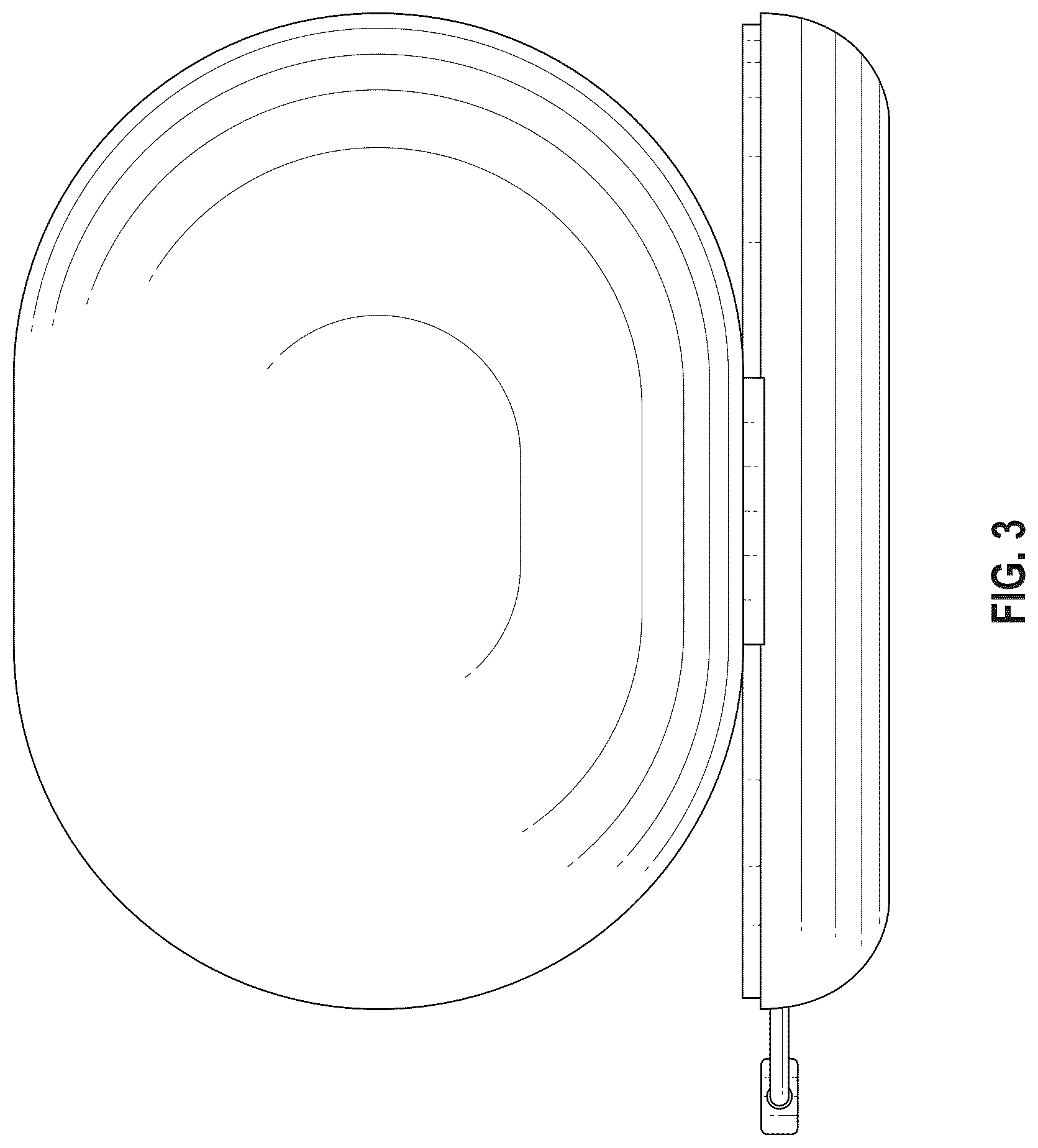 Patent USD1076061 Figure 3 – Container