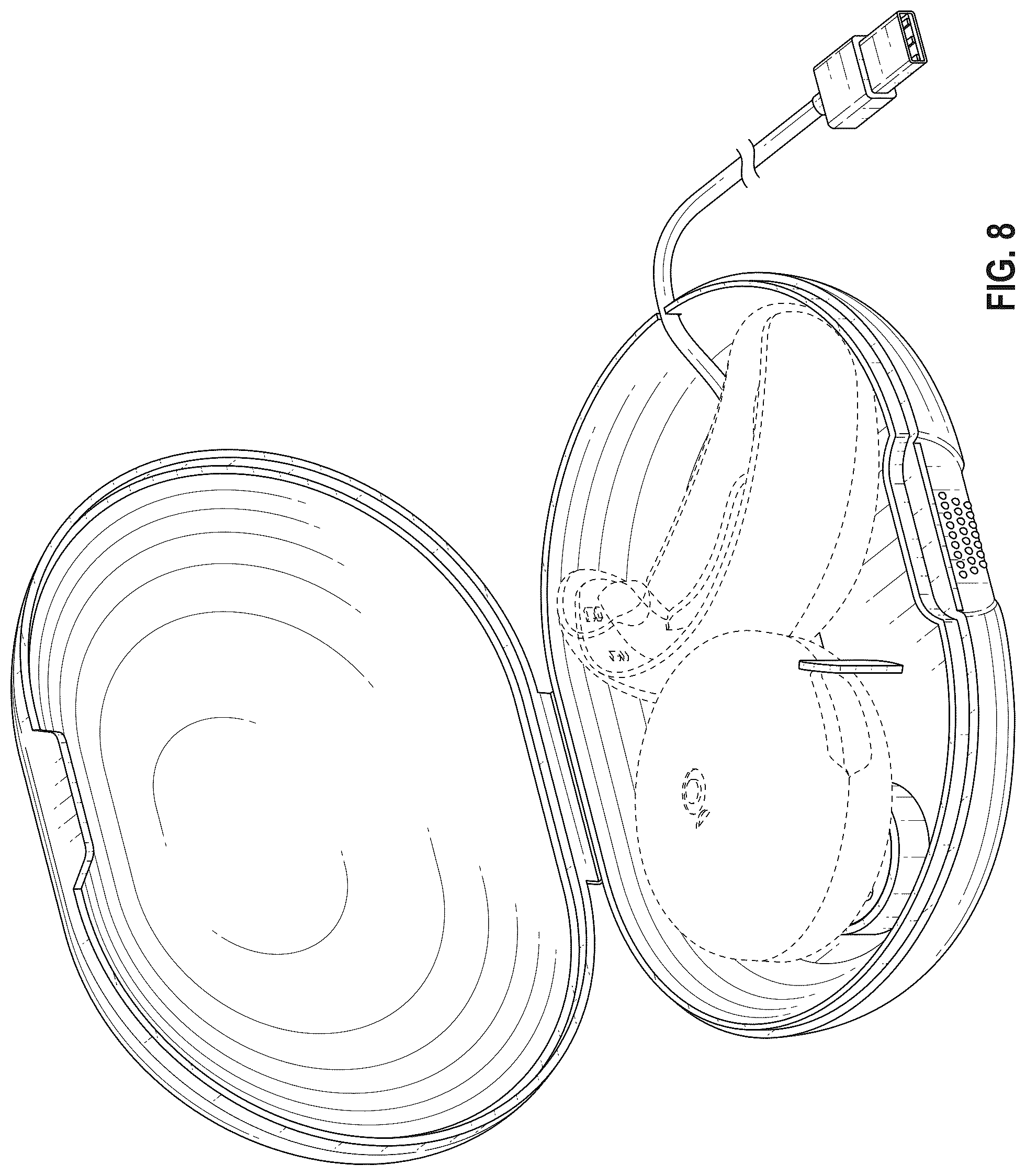 Patent USD1076061 Figure 8 – Container