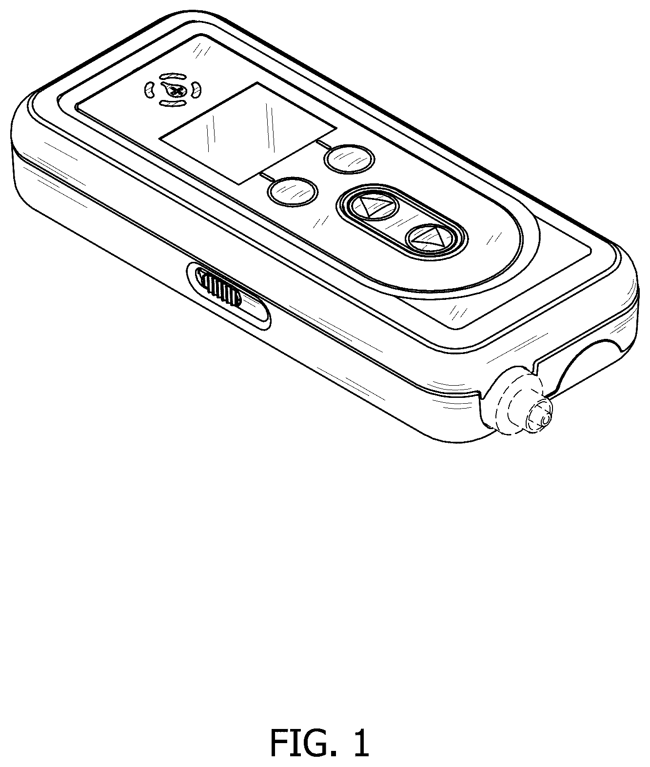 Patent USD1076063 Figure 1 – Infusion pump