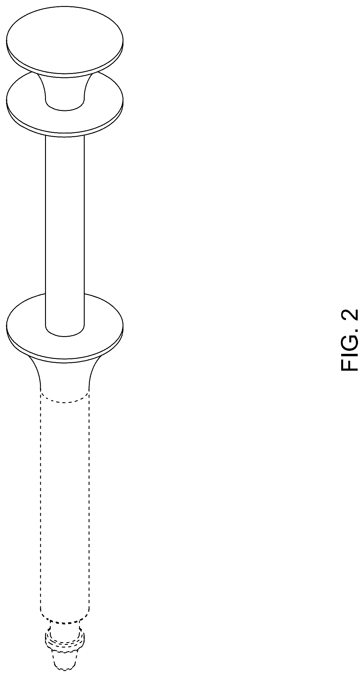Patent USD1076067 Figure 2 – Syringe