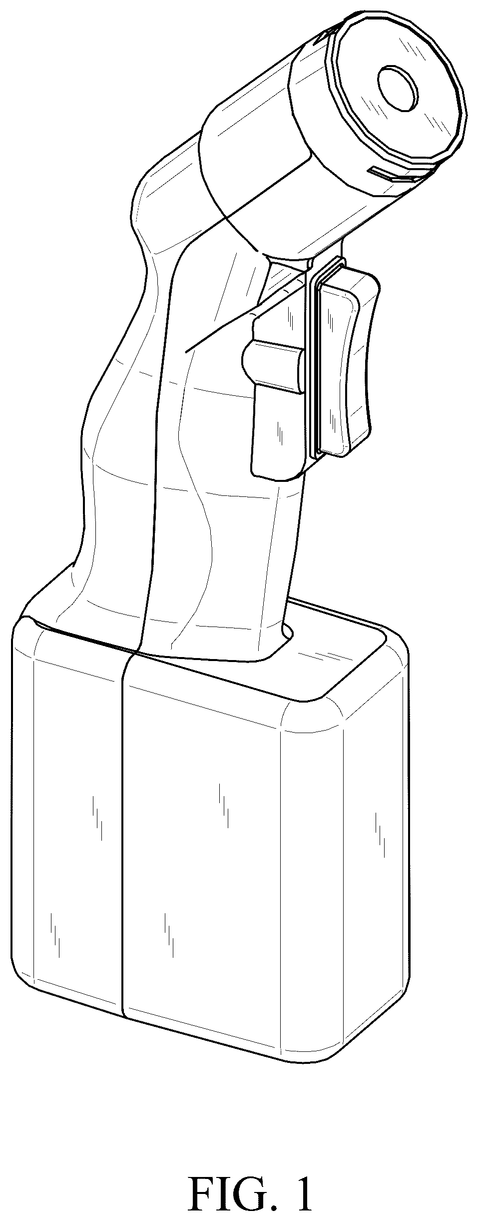 Patent USD1076069 Figure 1 – Cover for medical powder spreading device