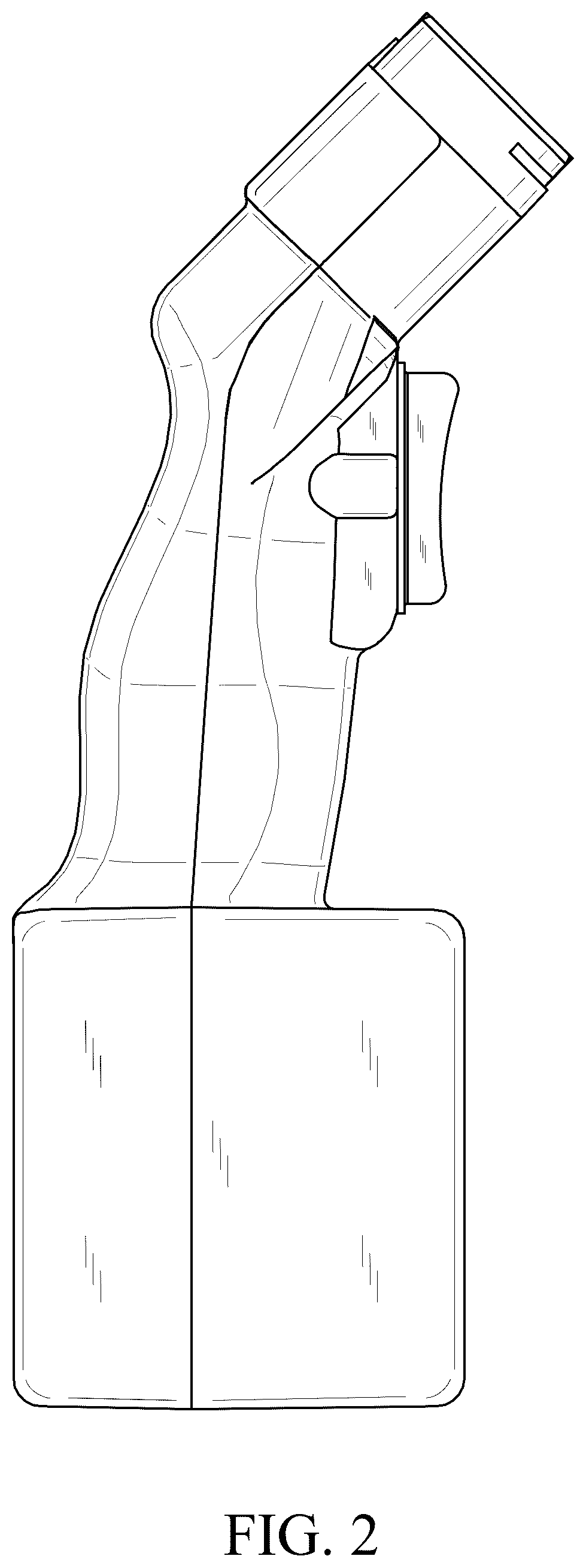 Patent USD1076069 Figure 2 – Cover for medical powder spreading device