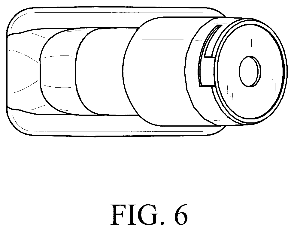 Patent USD1076069 Figure 6 – Cover for medical powder spreading device