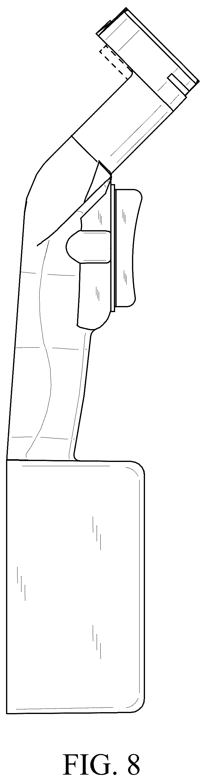 Patent USD1076069 Figure 8 – Cover for medical powder spreading device