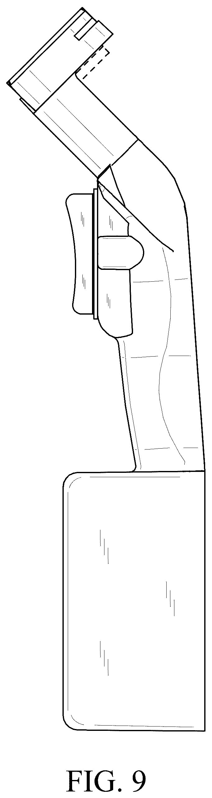 Patent USD1076069 Figure 9 – Cover for medical powder spreading device