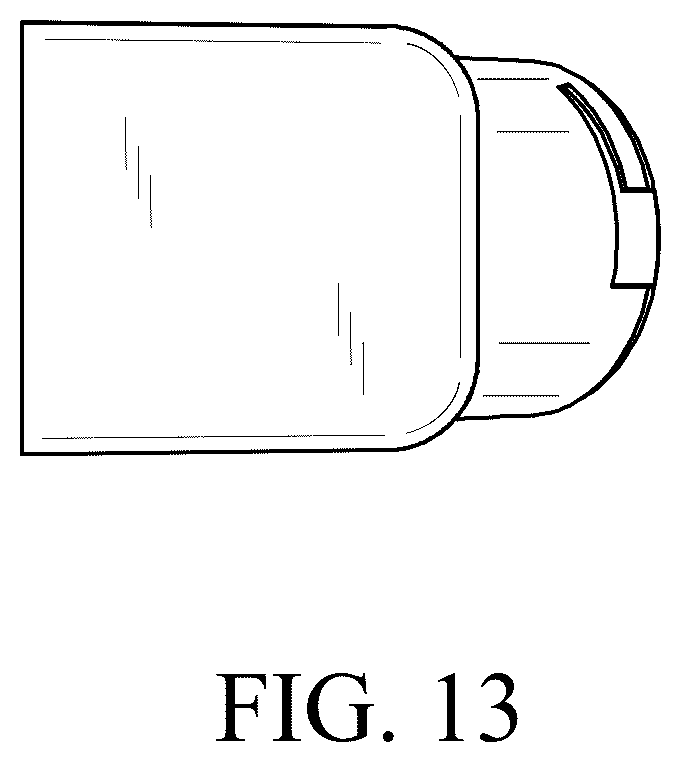 Patent USD1076069 Figure 13 – Cover for medical powder spreading device