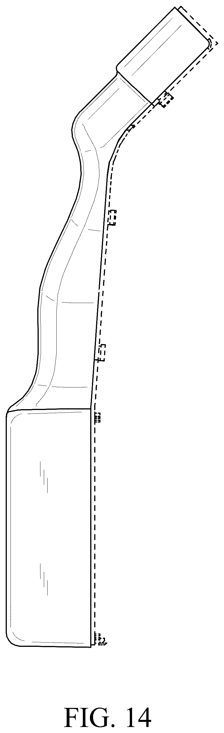 Patent USD1076069 Figure 14 – Cover for medical powder spreading device
