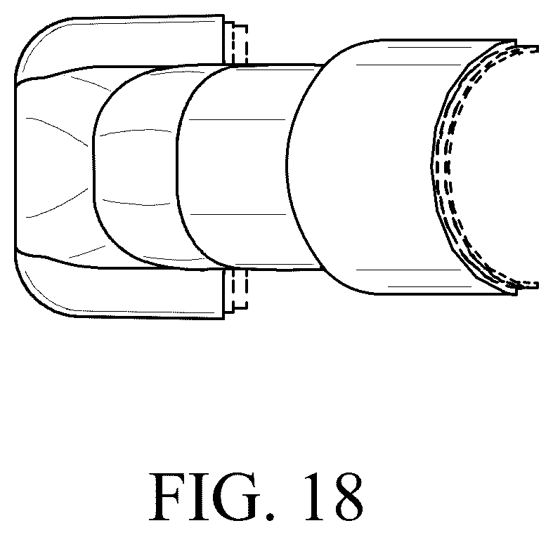 Patent USD1076069 Figure 18 – Cover for medical powder spreading device