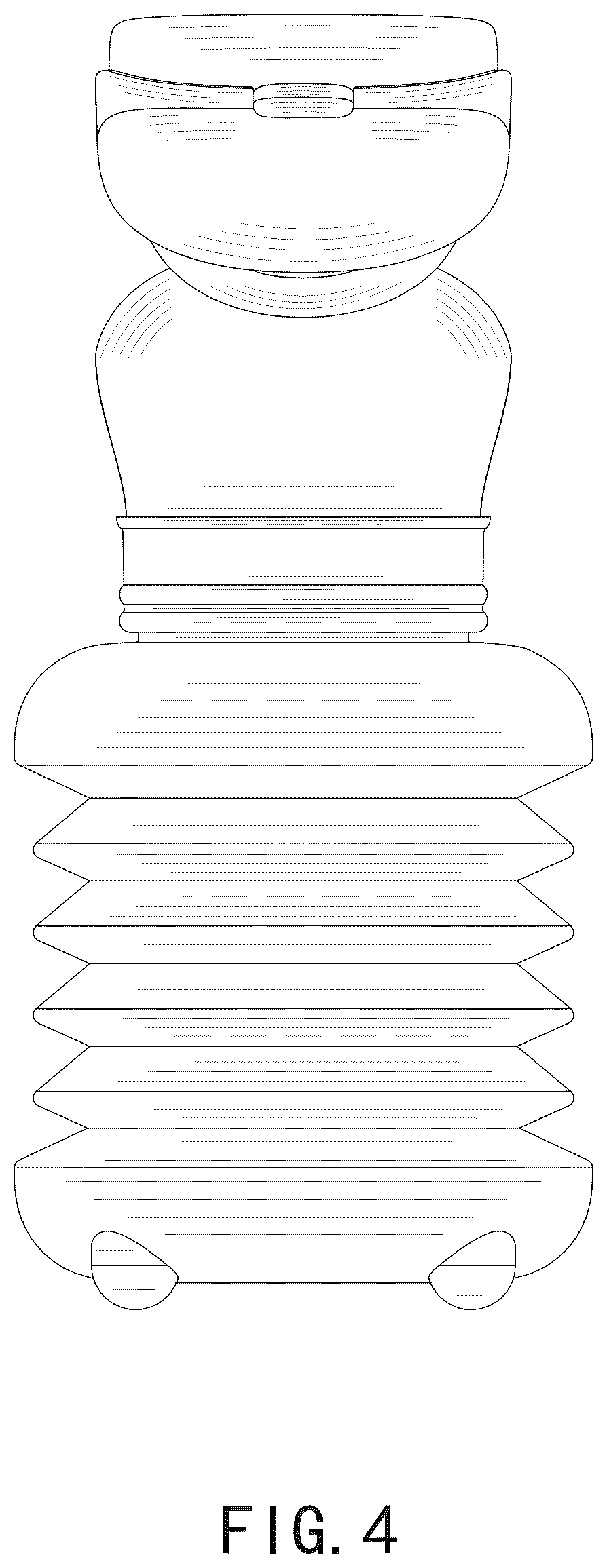 Patent USD1076070 Figure 4 – Emergency urine bottle