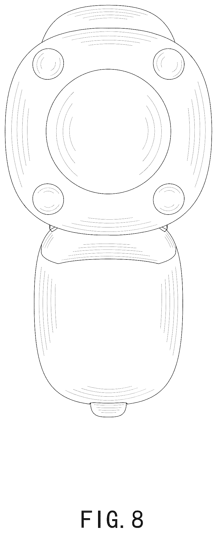 Patent USD1076070 Figure 8 – Emergency urine bottle