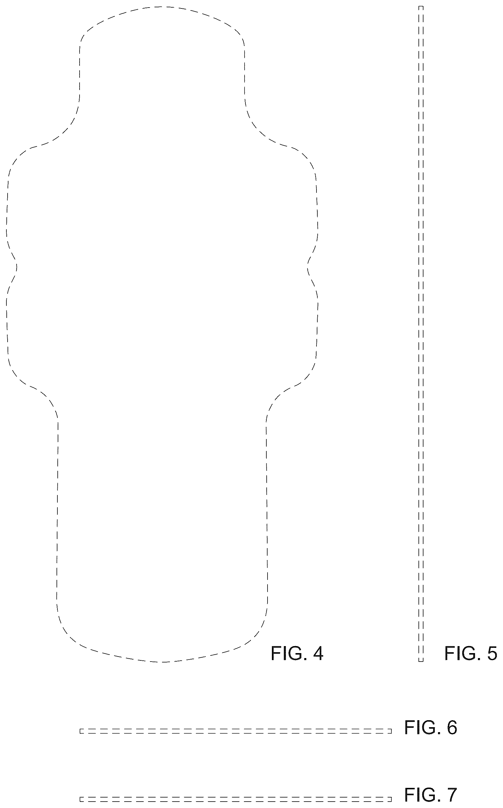 Patent USD1076071 Figure 3 – Sanitary napkin