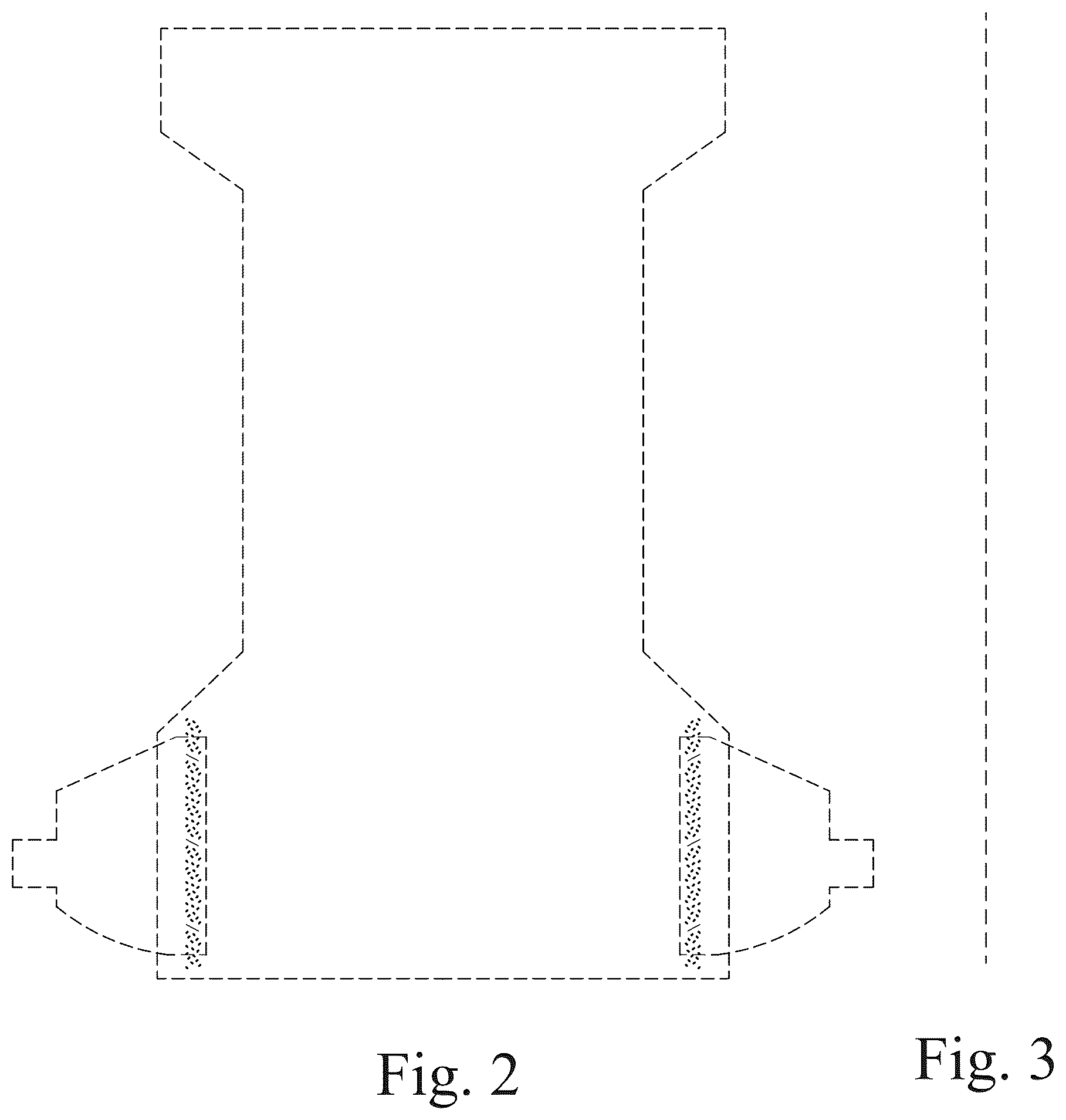 Patent USD1076074 Figure 2 – Bond pattern for substrate