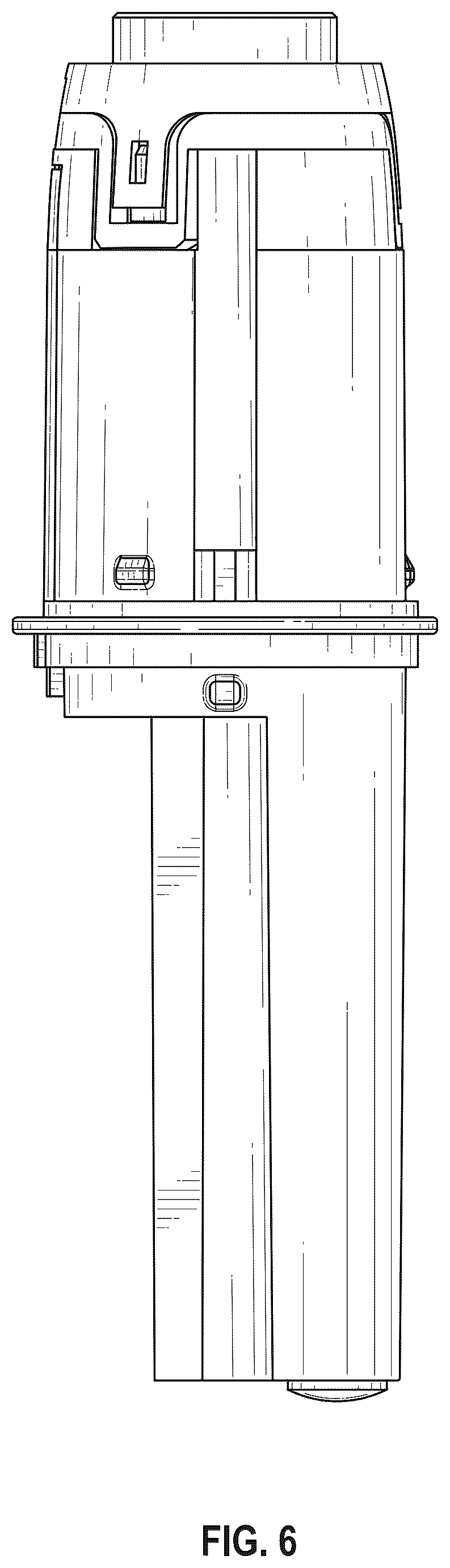 Patent USD1076076 Figure 6 – Cartridge for nebulizer