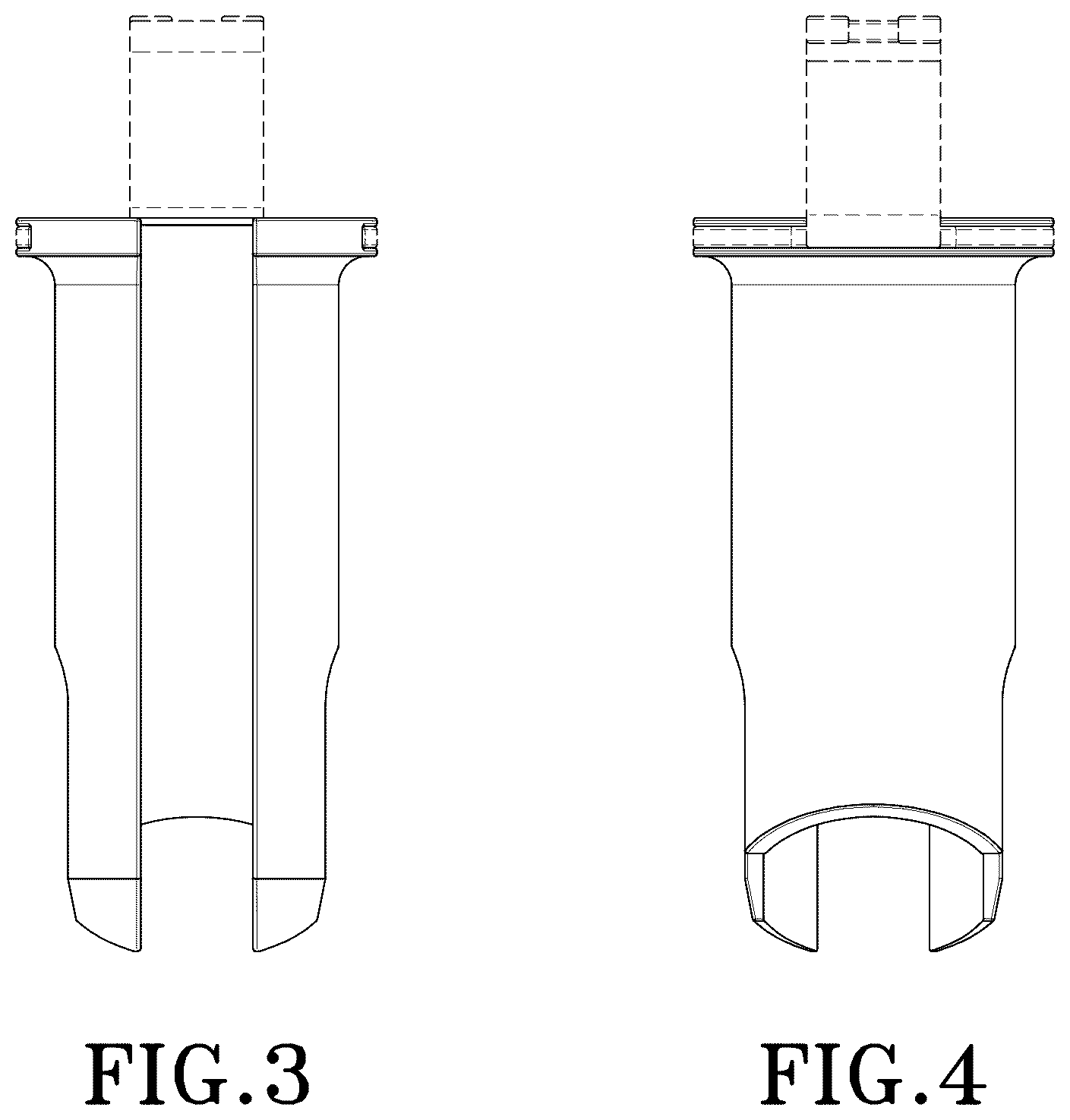 Patent USD1076077 Figure 3 – Retractor tube