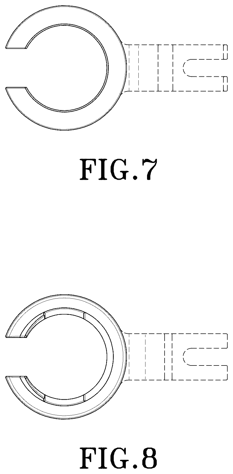 Patent USD1076077 Figure 5 – Retractor tube