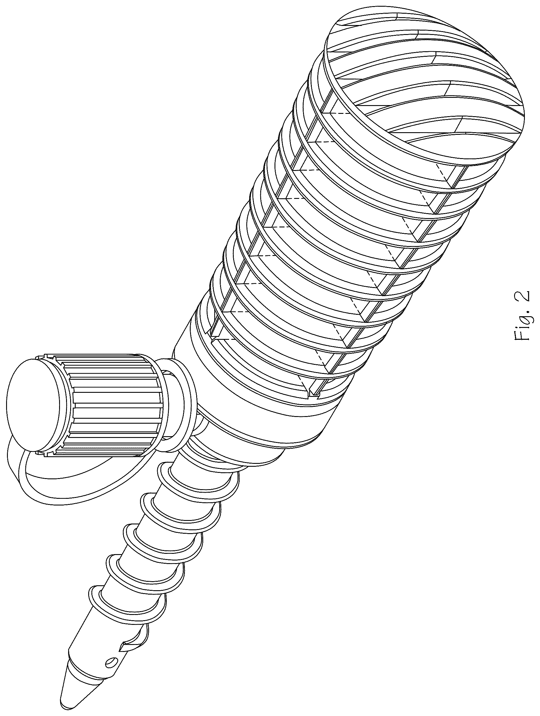 Patent USD1076078 Figure 2 – Small joint surgical access cannula