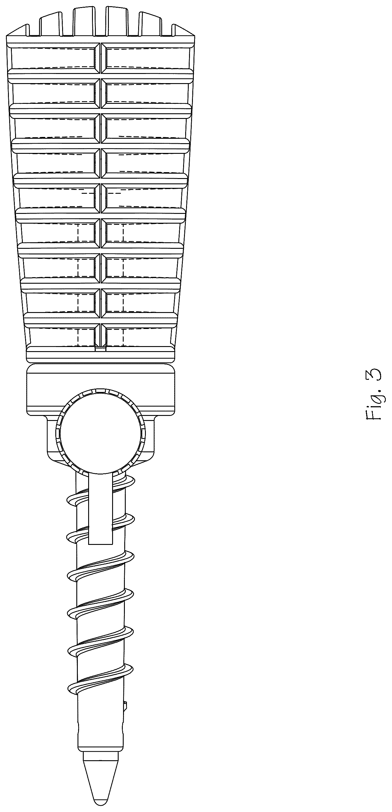 Patent USD1076078 Figure 3 – Small joint surgical access cannula