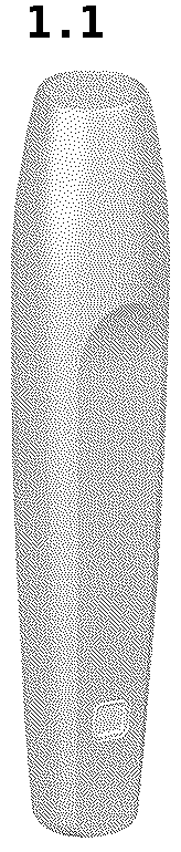 Patent USD1076080 Figure 1 – Skin measuring device