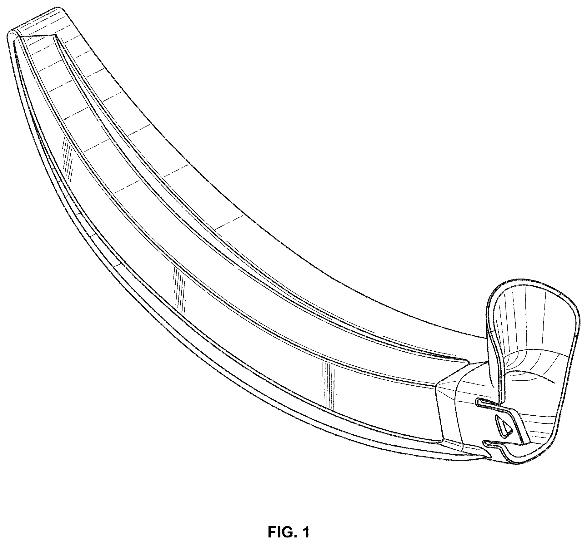 Patent USD1076081 Figure 1 – Blade for laryngoscope