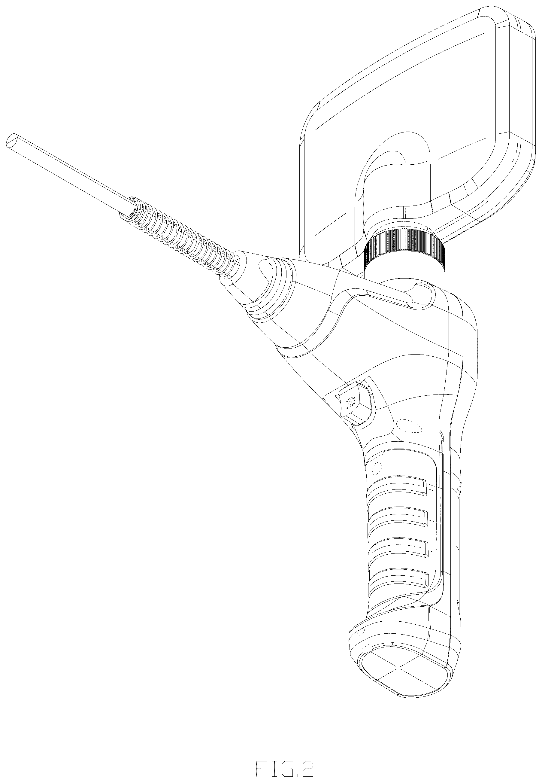 Patent USD1076082 Figure 2 – Industrial endoscope