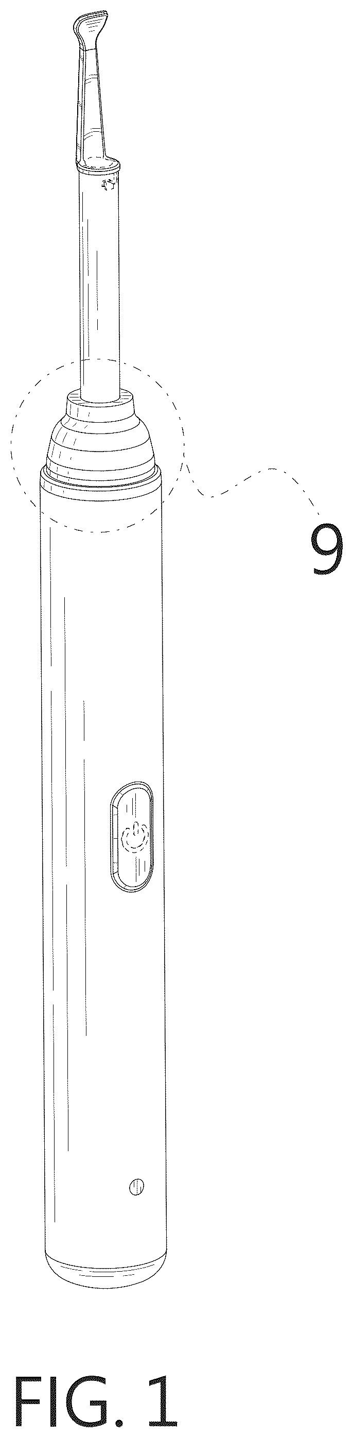 Patent USD1076087 Figure 1 – Ear sampler